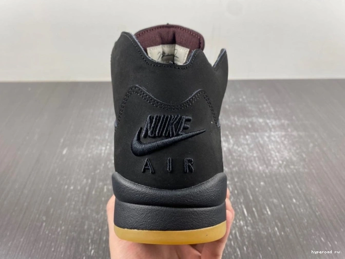 x A Maniere Ma FD1330-001 Air 5 Black Jordan 0805